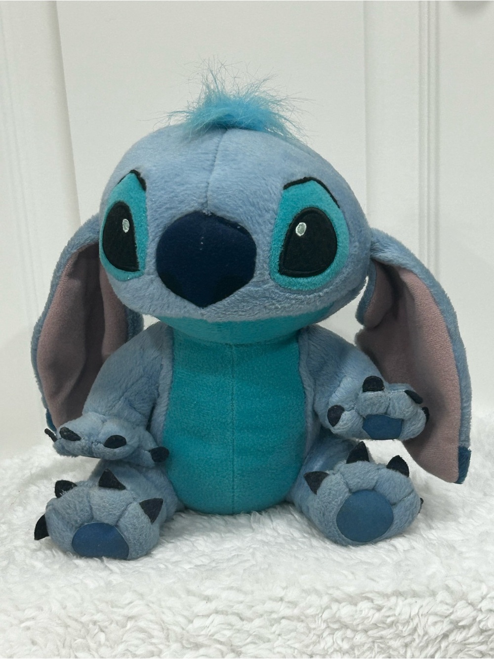 Disney Stitch Plush Walt Disney World Vintage Blue Stuffed Animal 10”